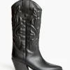 Lopezientos Botas mujer estilo cowboy ⋆ Negro Best