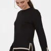 Lopezientos Jersey mujer con detalles en lurex ⋆ Negro Best