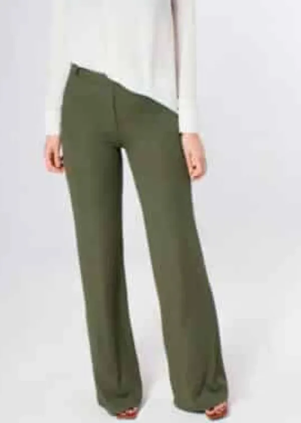 Lopezientos Pantalón Largo Mujer ⋆ Blanco,Bronze,Rosa,Verde Hot