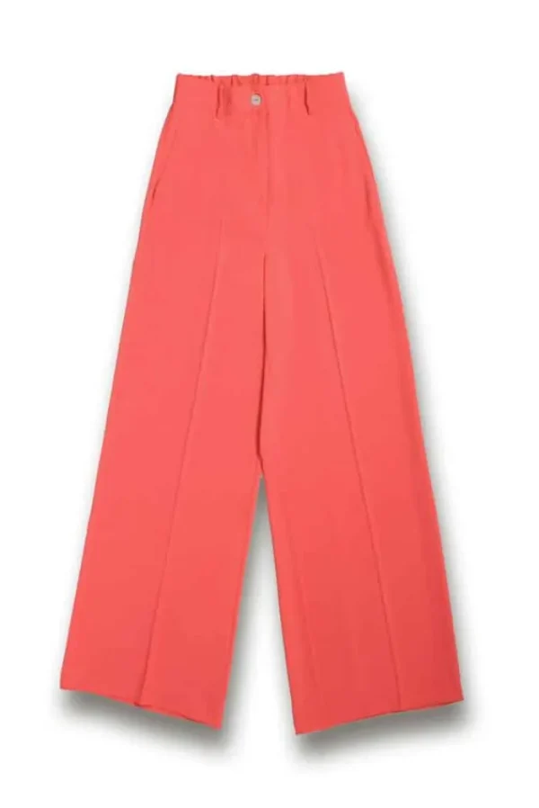 Lopezientos Pantalón mujer largo con bolsillos Aura ⋆ Agua,Coral,Negro Outlet