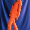 Lopezientos Pantalon Trompeta ⋆ Naranja,Negro,Verde Sale