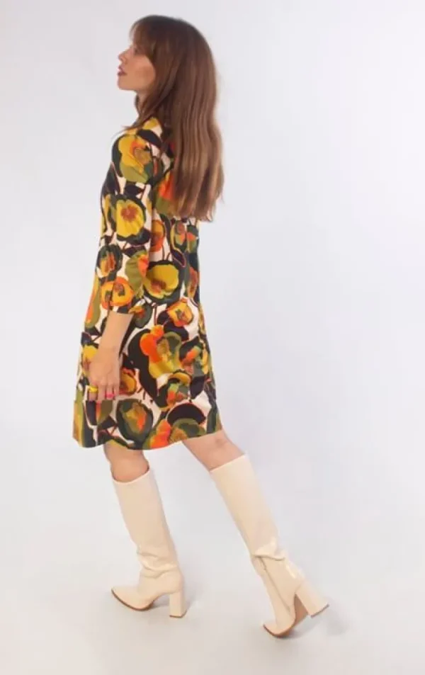 Lopezientos Vestido Camisero Estampado ⋆ Oliva Fashion